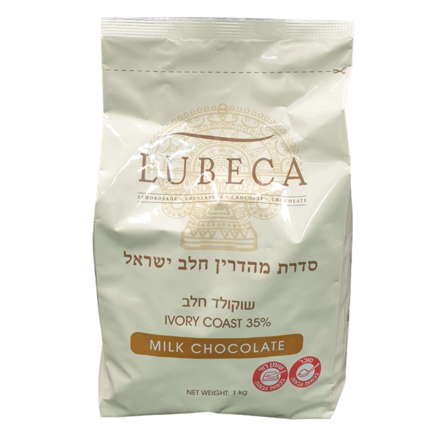 מטבעות שוקולד חלב לובקה מטבעות שוקולד חלב לובקה