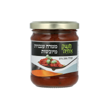 _ממרח עגבניות מיובשות משק אחיה 200 גר’