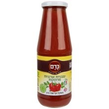 עגבניות אורגניים מרוסקות 700 גרם