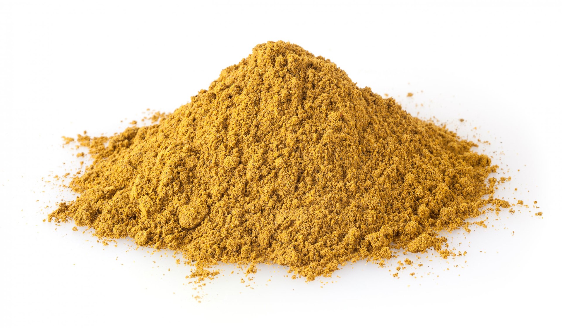 Heap,Of,Curry,Powder,Isolated,On,White,Background Heap,Of,Curry,Powder,Isolated,On,White,Background
